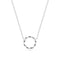 Sterling Silver Gocciolina Circolo Necklace SJ-N2627