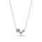 Sif Jakobs 925 Sterling Silver Sardinien Tre Necklace SJ-N2631-CZ