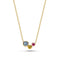Sif Jakobs 18k Gold Plated Sardinien Tre Necklace SJ-N2631-XCZ-YG