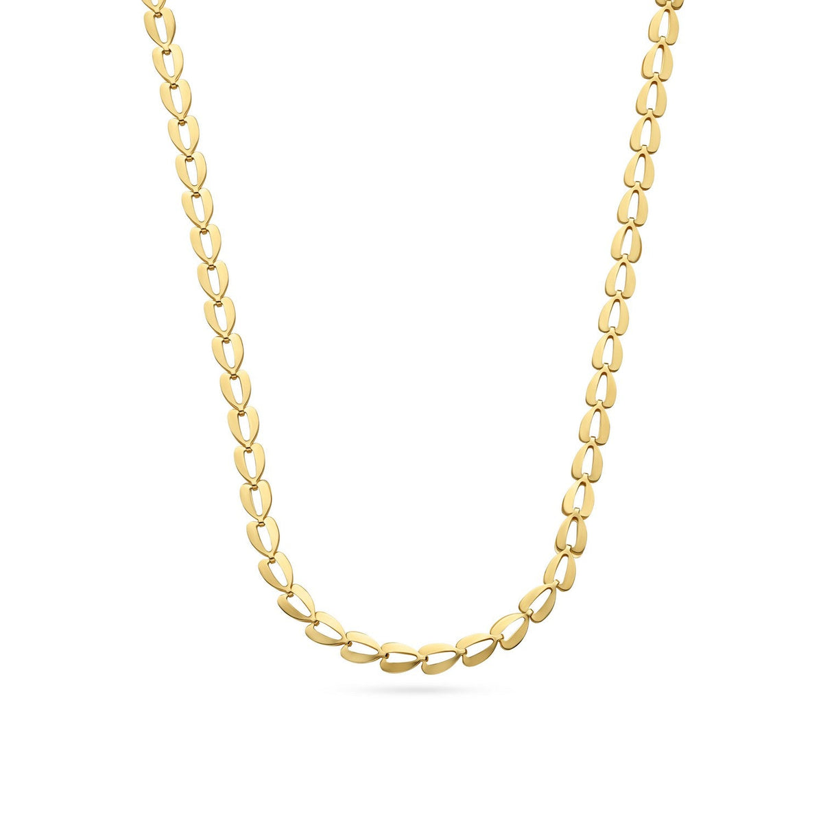 Sif Jakobs 18K gold plated Heartbeat Necklace SJ-N2752-YG