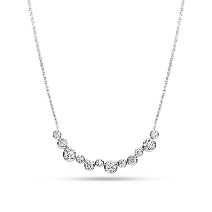 Sif Jakobs 925 Sterling Silver Sardinien Dodici Necklace SJ-N2774-CZ