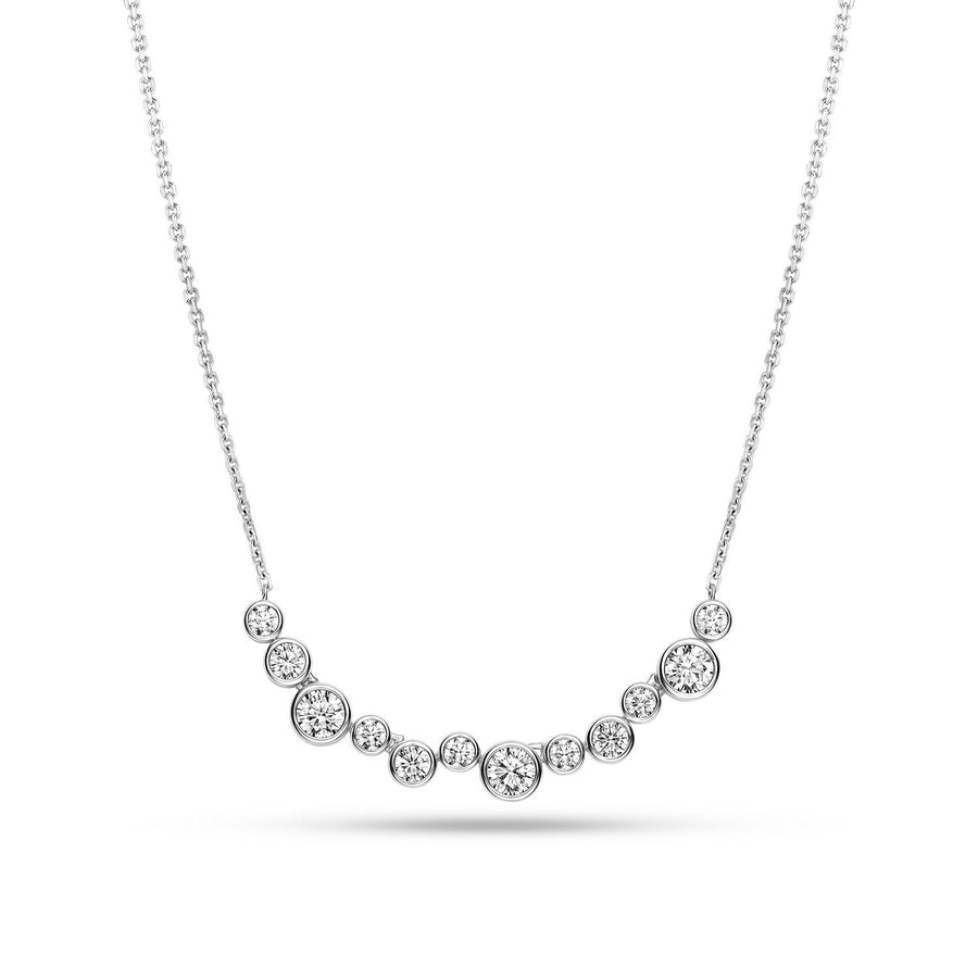Sif Jakobs 925 Sterling Silver Sardinien Dodici Necklace SJ-N2774-CZ