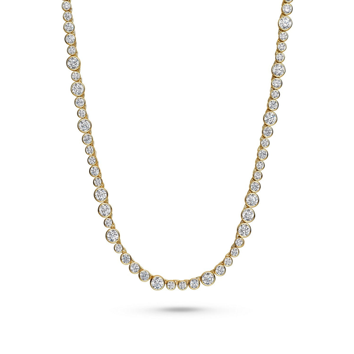 Sif Jakobs 18k Gold Plated Sardinien Altro Necklace SJ-N2775-CZ-YG
