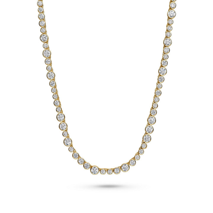 Sif Jakobs 18k Gold Plated Sardinien Altro Necklace SJ-N2775-CZ-YG