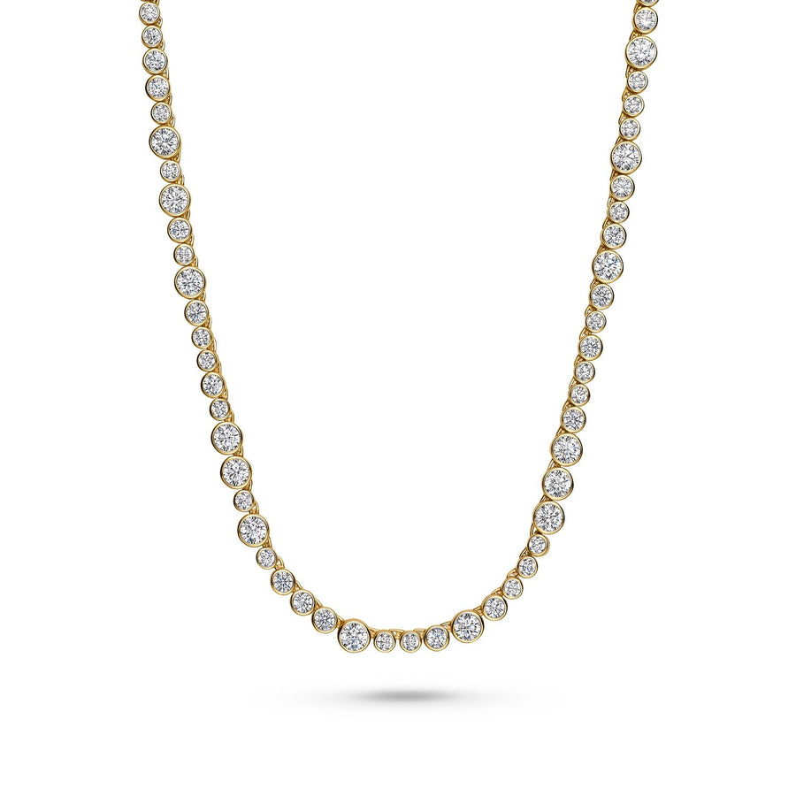 Sif Jakobs 18k Gold Plated Sardinien Altro Necklace SJ-N2775-CZ-YG