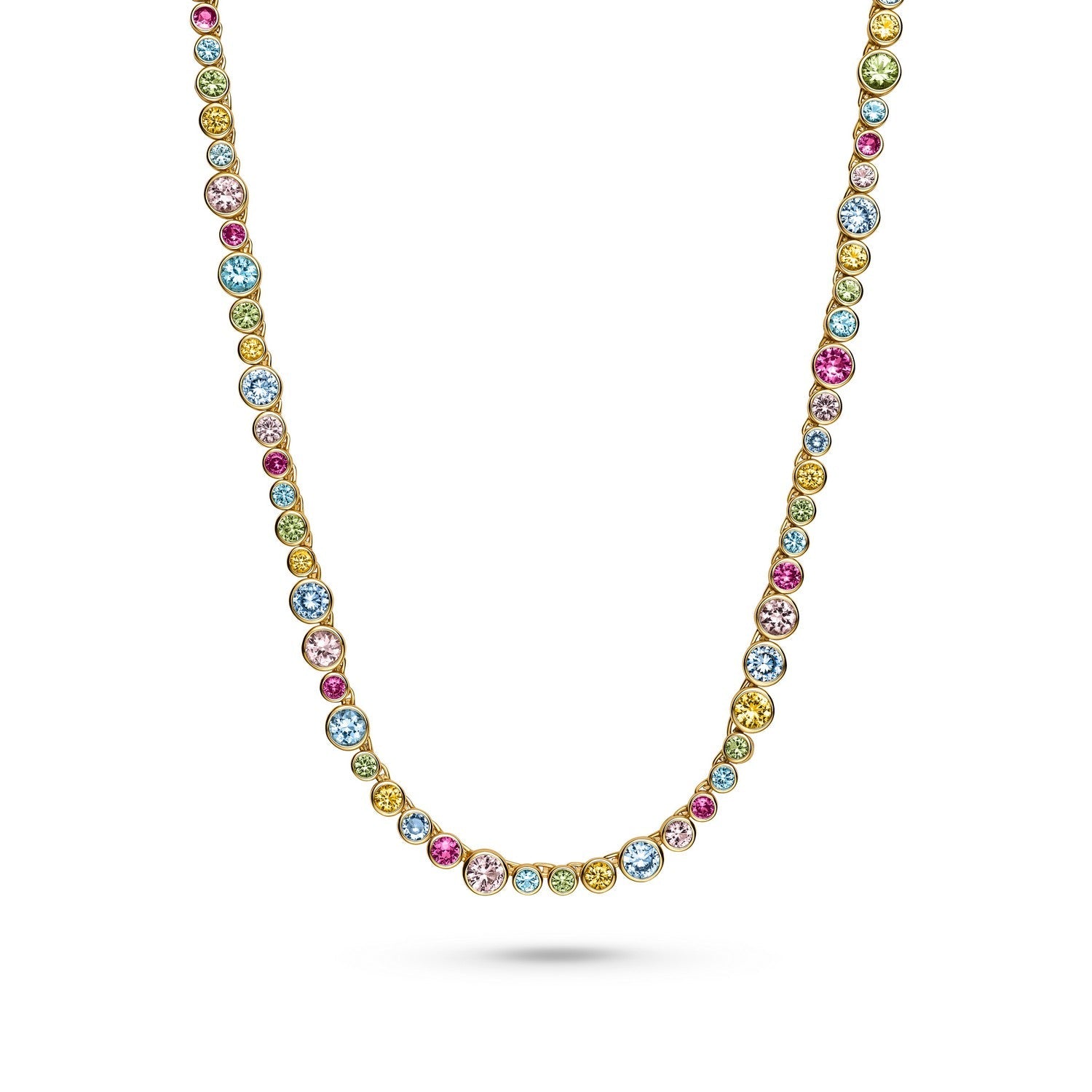 Sif Jakobs 18k Gold Plated Sardinien Altro Necklace SJ-N2775-XCZ-YG