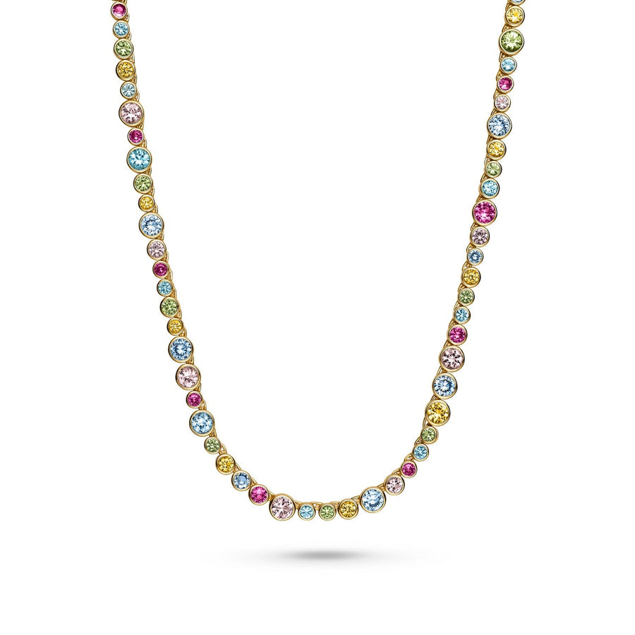 Sif Jakobs 18k Gold Plated Sardinien Altro Necklace SJ-N2775-XCZ-YG