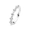 14k White Gold Brina Diamond Ring SJ-R2535-WD-WG featuring a polished design with handset diamonds, perfect for luxury jewelry collection.