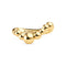 Sif Jakobs 18k Gold Plated Bormio Wave Ring SJ-R2589-YG