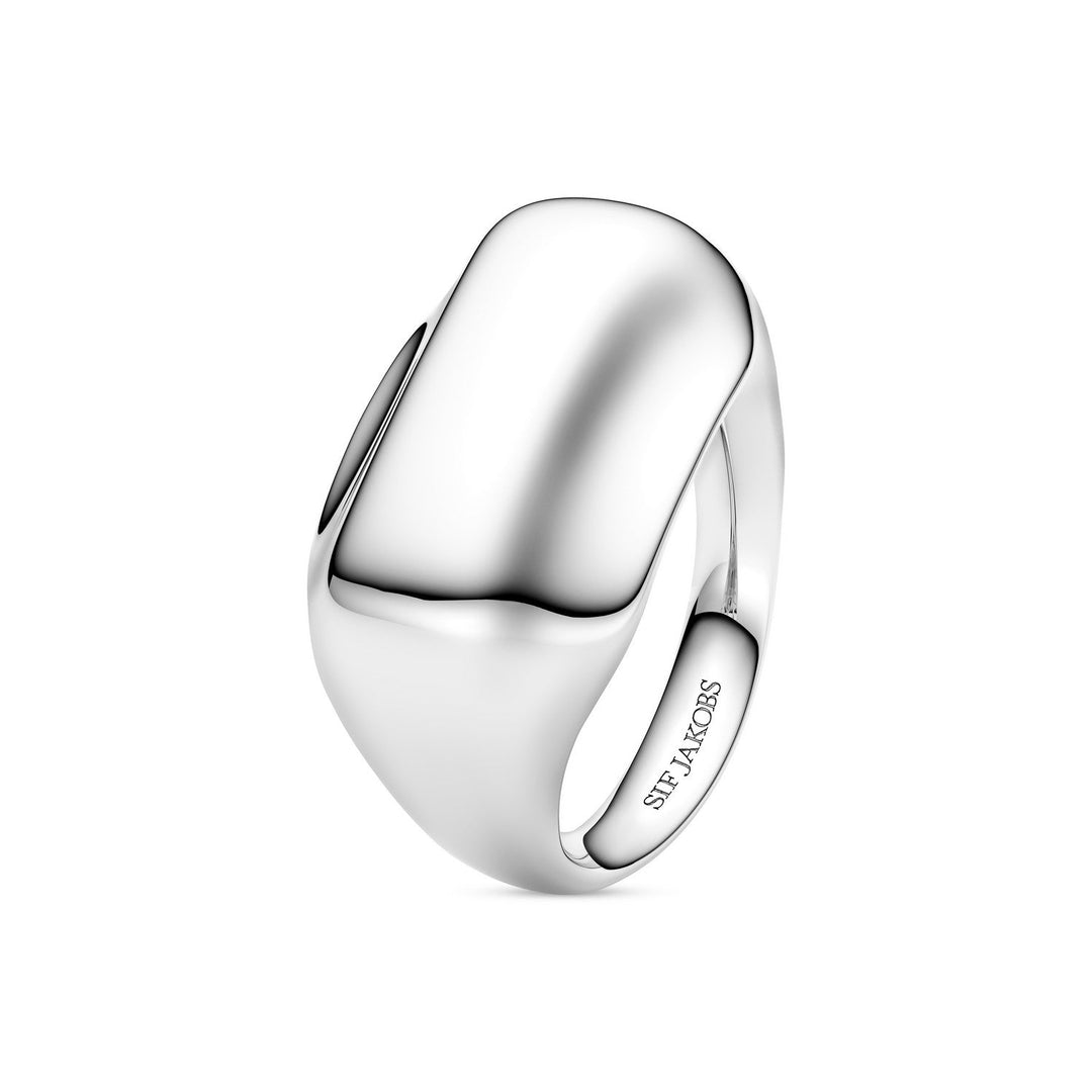 Sif Jakobs 925 Sterling Silver Borsa Pianura Ring SJ-R2621