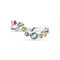 Sif Jakobs 925 Sterling Silver Sardinien Wave Ring SJ-R2631-XCZ