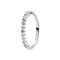 Sterling Silver Multicoloured Zirconia Sarzana Ring SJ-R2750-XCZ