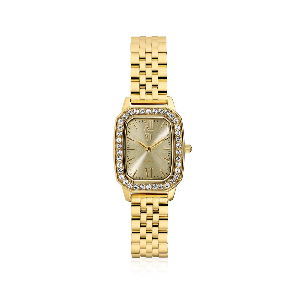 Sif Jakobs Stainless Steel Luciana Watch SJ-W2742-CZ-YG