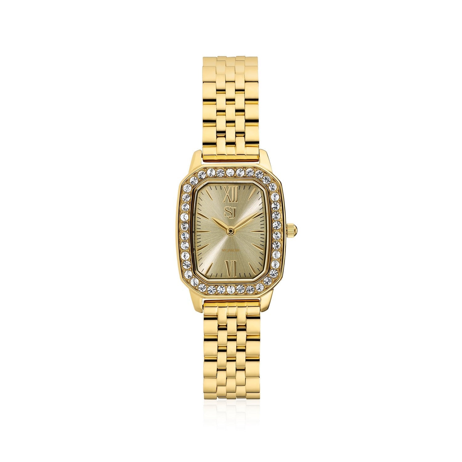 Sif Jakobs Stainless Steel Luciana Watch SJ-W2742-CZ-YG