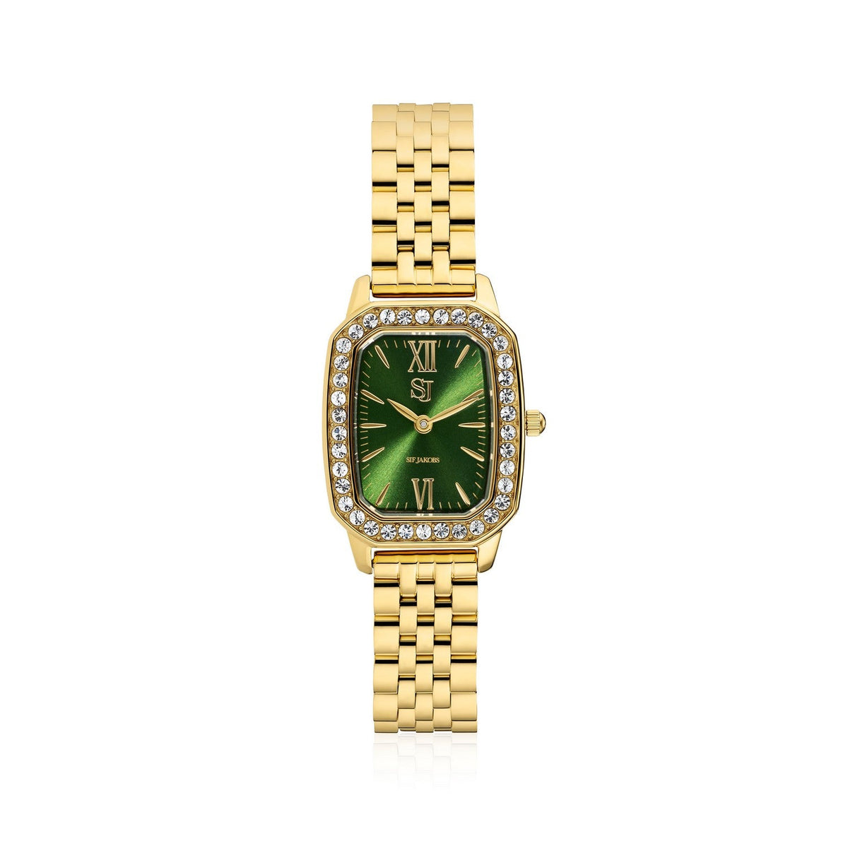 Sif Jakobs Stainless Steel Luciana Watch SJ-W2743-CZ-YG