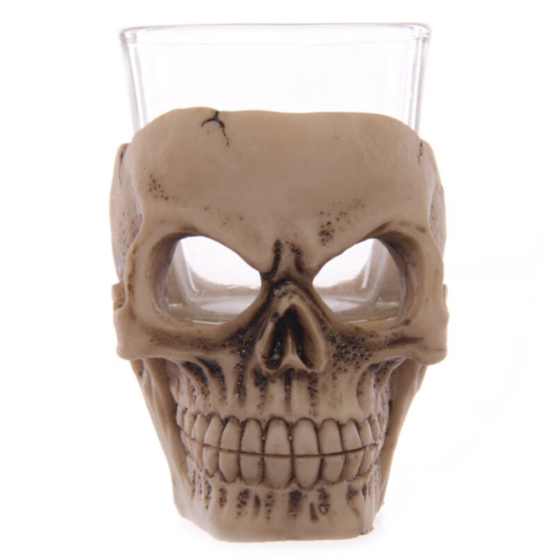Gruesome Skull Mini Shot Glass SK137