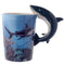 Lisa Parker Shark Ceramic Shaped Handle Mug SMUG08T