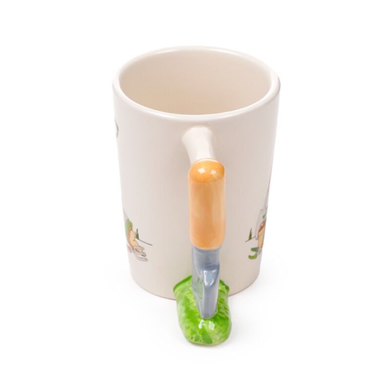 Garden Trowel Ceramic Shaped Handle Mug SMUG103