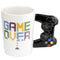 GAME OVER Game Controller Ceramic Shaped Handle Mug SMUG119