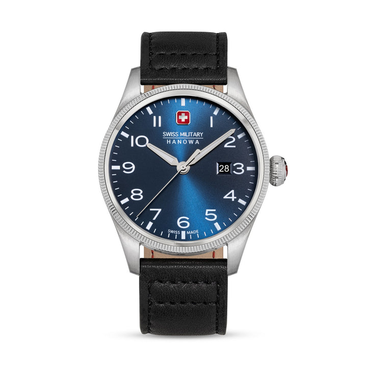 Swiss Military Thunderbolt Black Blue Watch SMWGB0000805