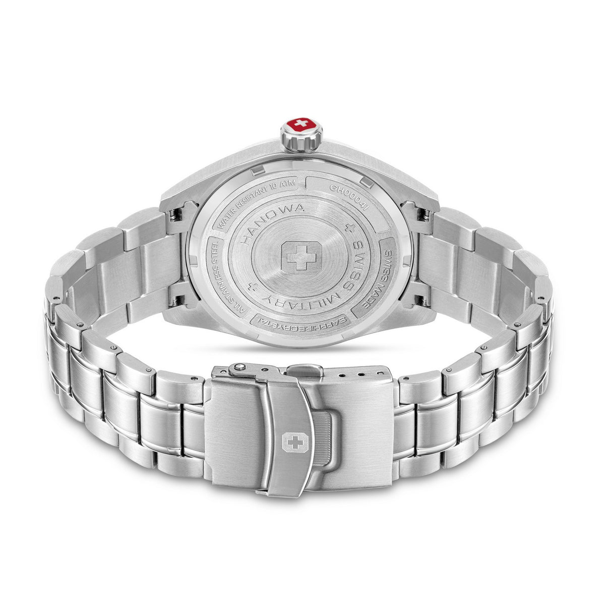 Swiss Military Pioneer Silver Green Watch SMWGH0004104