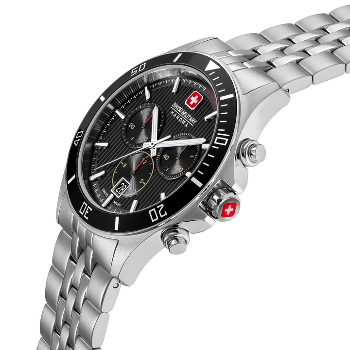 Swiss Military Hanowa Flagship Heritage Chrono 42 mm Black Watch SMWGI0007601