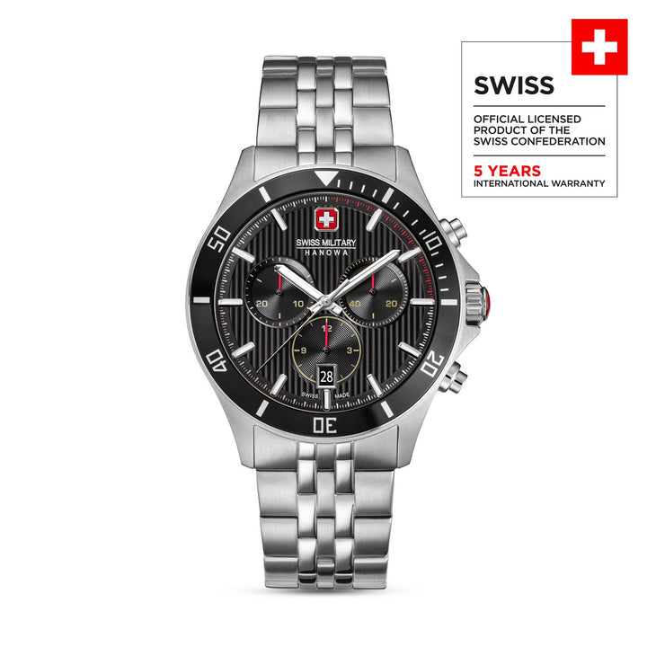 Swiss Military Hanowa Flagship Heritage Chrono 42 mm Black Watch SMWGI0007601