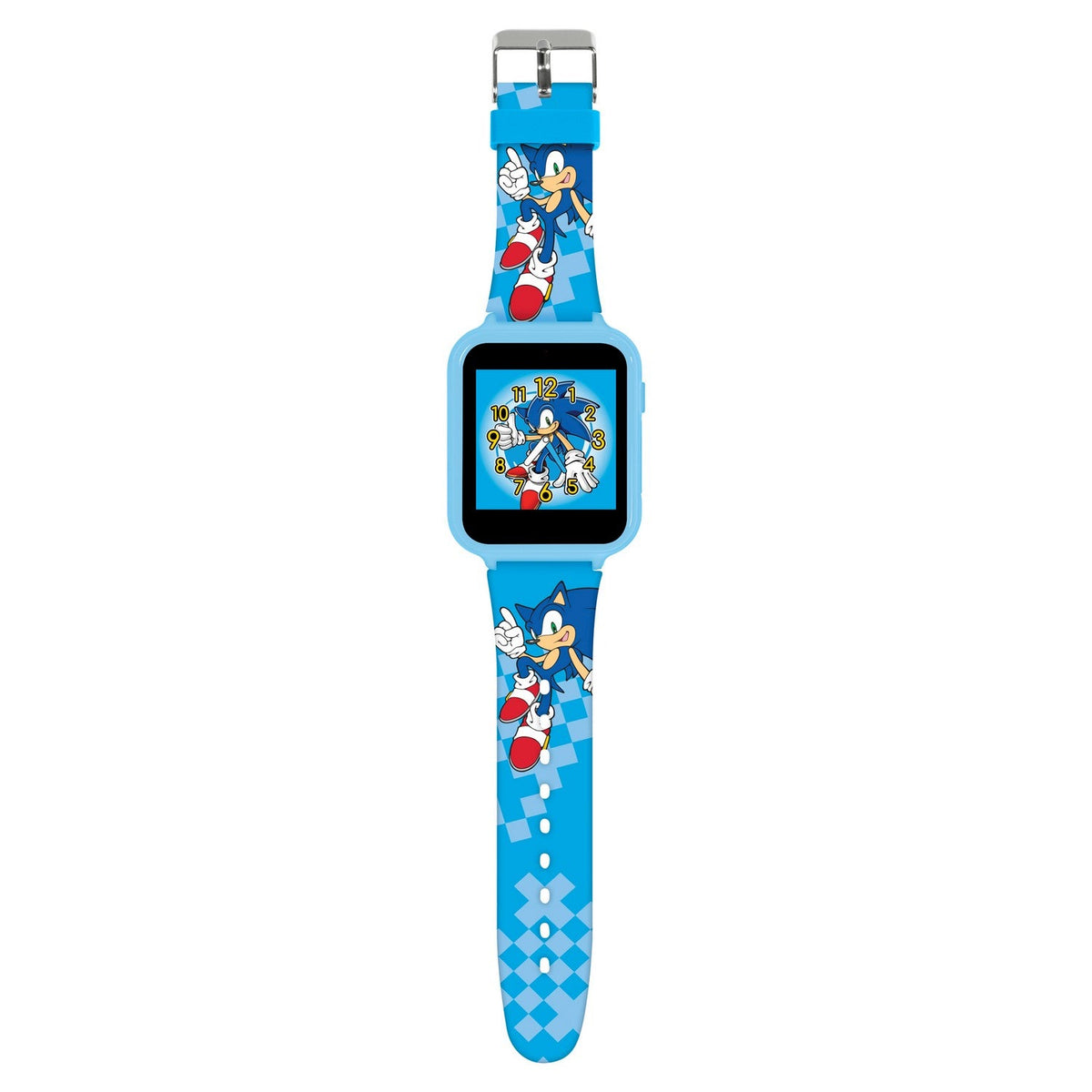Kids Film And Cartoon Sonic The Hedgehog Printed Strap Interactive Turquoise Watch SNC4055ARG
