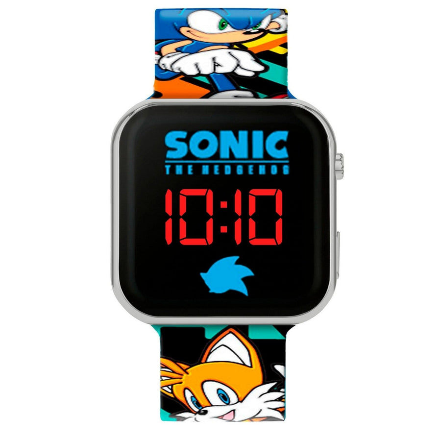 Kids Film Cartoon Sonic Led Watch SNC4228M