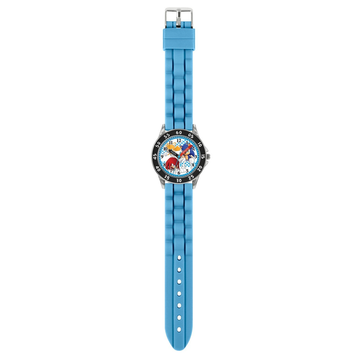 Kids Film And Cartoon Sonic The Hedgehog Time Teacher Turquoise Watch SNC9038