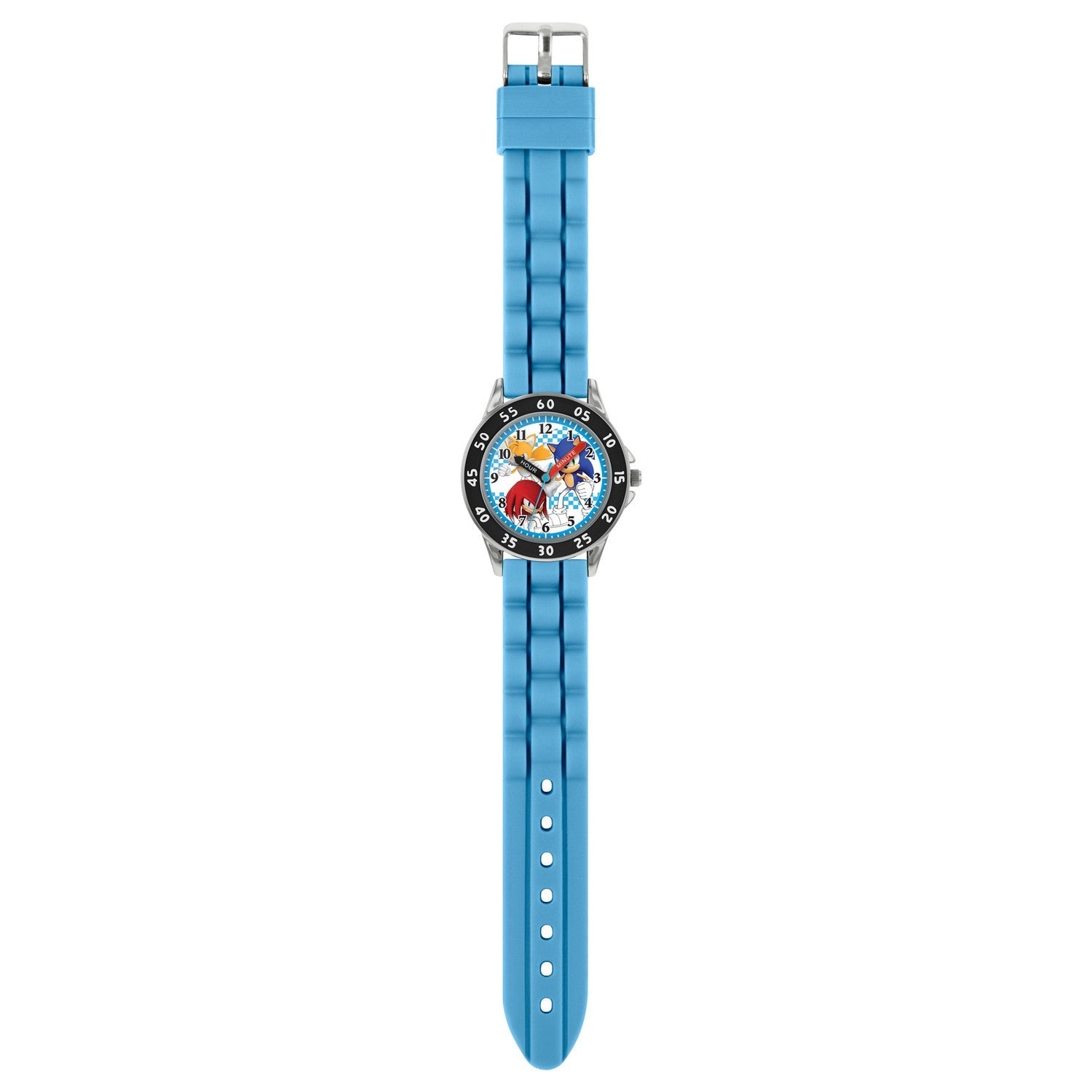 Kids Film And Cartoon Sonic The Hedgehog Time Teacher Turquoise Watch SNC9038