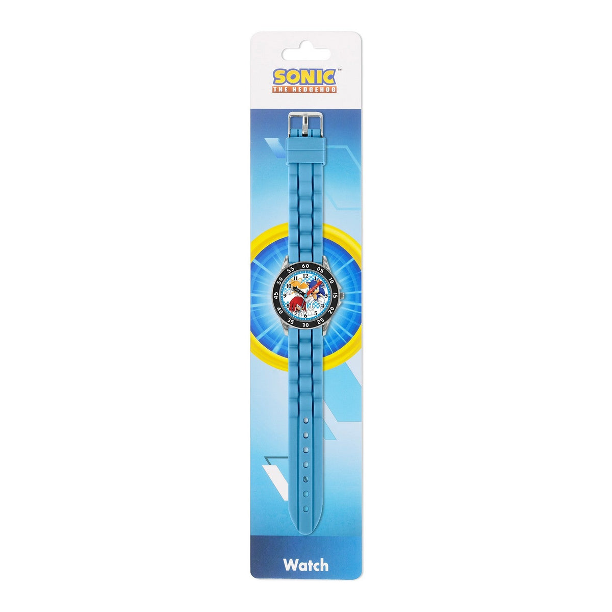 Kids Film And Cartoon Sonic The Hedgehog Time Teacher Turquoise Watch SNC9038