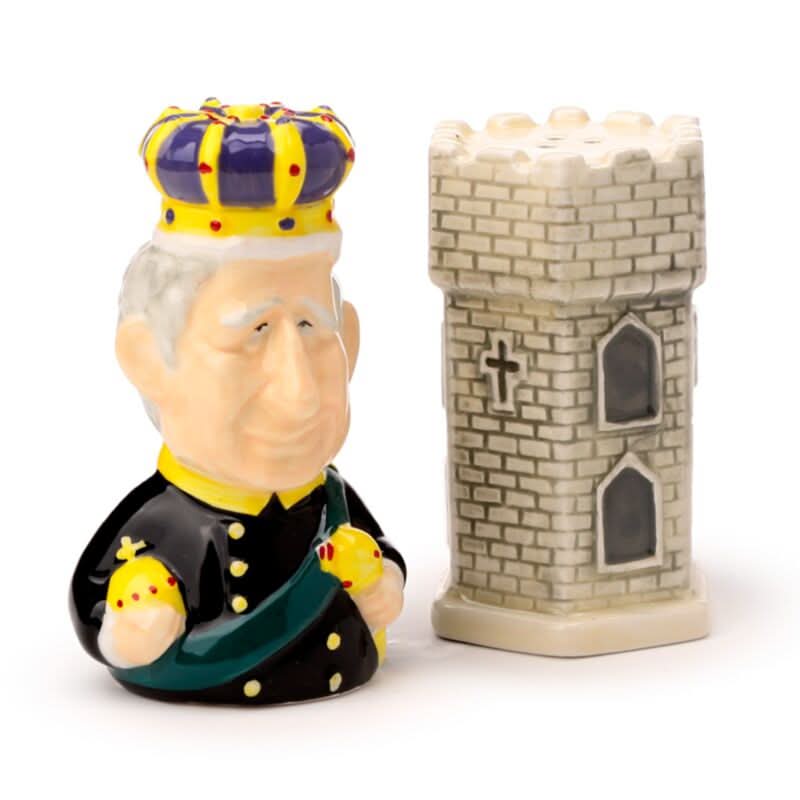 King Charles III Salt & Pepper Set SP101