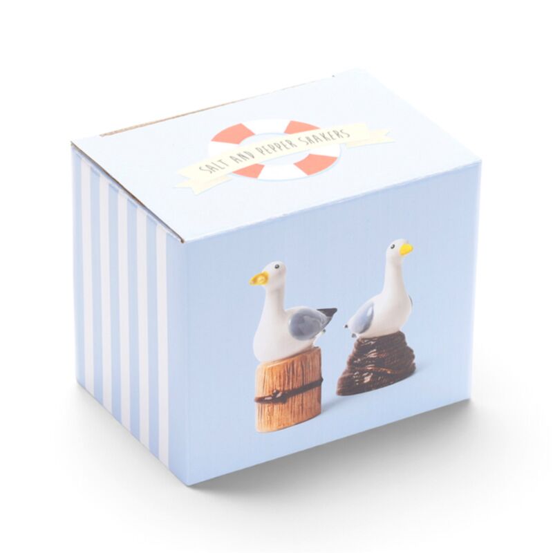 Seagull Buoy Ceramic Salt & Pepper Set SP102