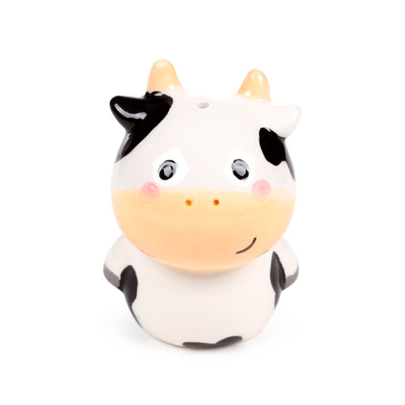 Black and White Cow Ceramic Salt & Pepper Set SP121