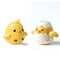 Springtime Chick & Chick in Egg Ceramic Salt & Pepper Set SP131