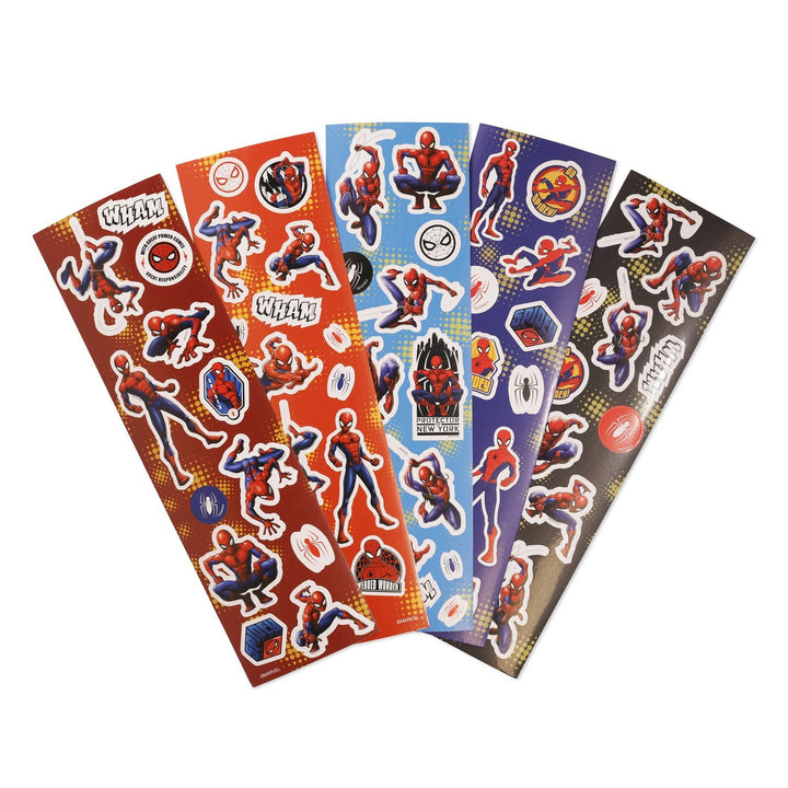 Marvel 5 Pcs Stickers Spiderman Red Set SP50023