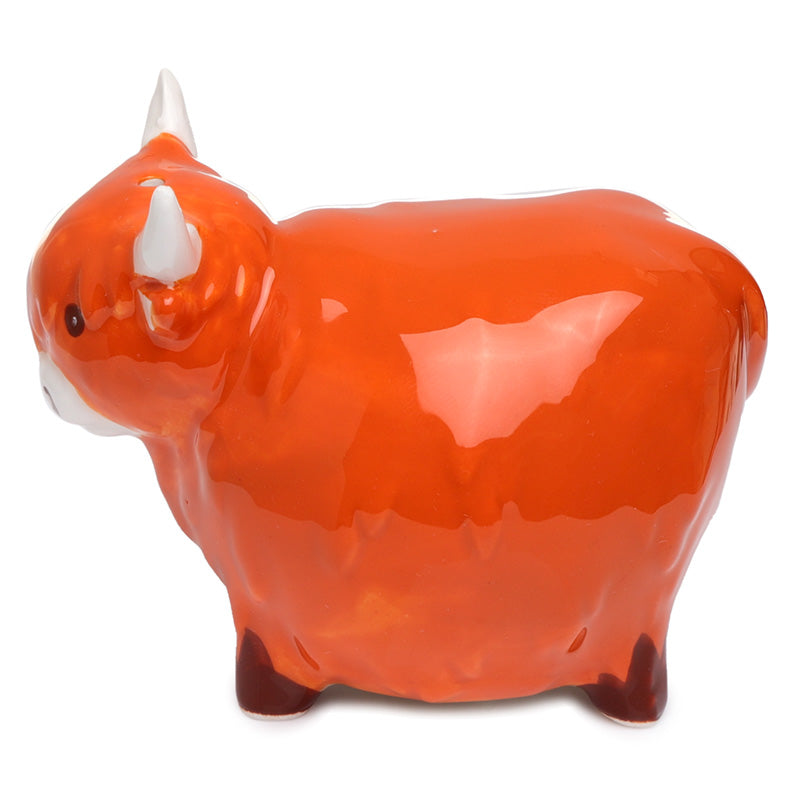 Highland Coo Cow Ceramic Salt & Pepper Set SP91