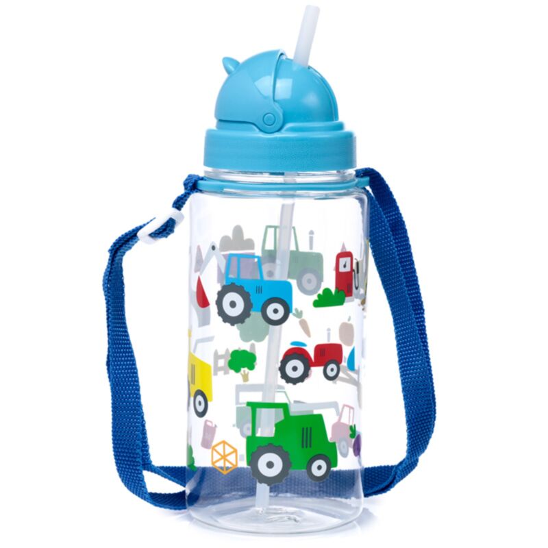450ml Children's Shatterproof Water Bottle Little Tractors SPBOT02