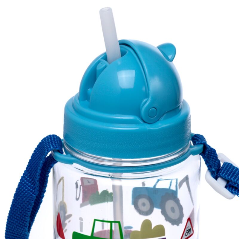 450ml Children's Shatterproof Water Bottle Little Tractors SPBOT02