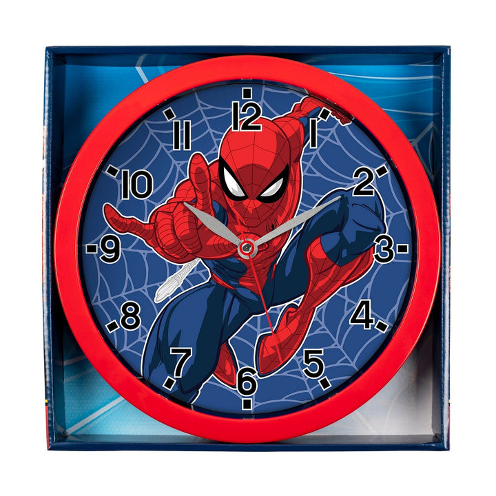 Marvel Spiderman Wall Clock Pink SPD3586