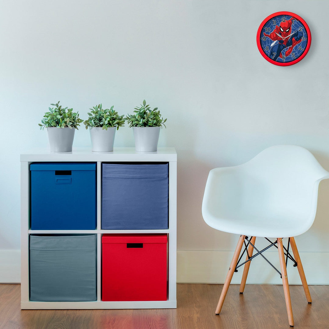 Marvel Spiderman Wall Clock Pink SPD3586