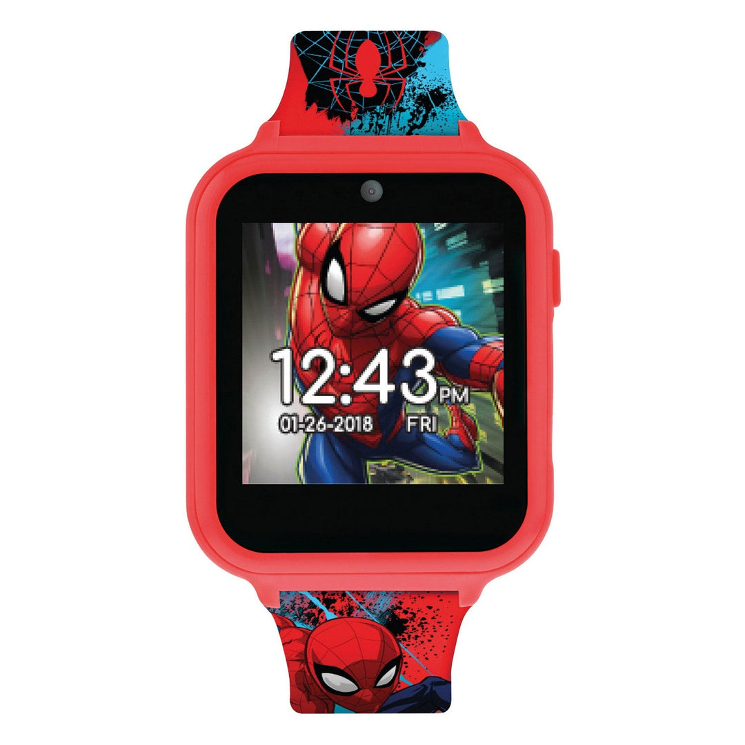 Marvel Spiderman Printed Strap Interactive Red Watch SPD4588ARG