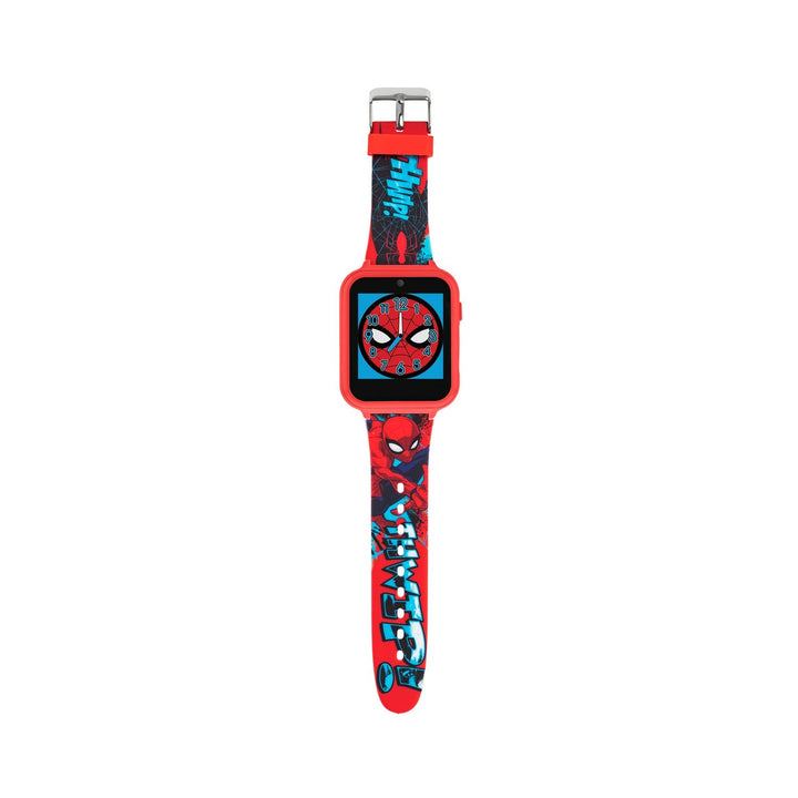 Marvel Spiderman Printed Strap Interactive Red Watch SPD4588ARG