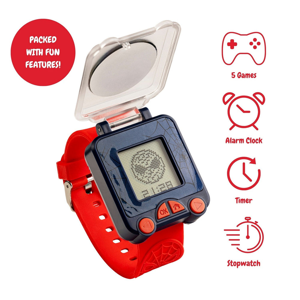 Marvel Spiderman Red Strap Learning Watch SPD4753ARG