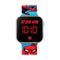 Marvel Spiderman Led Red Watch SPD4987