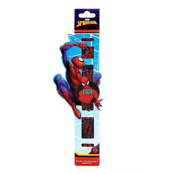 Marvel Spiderman Slap Band Red Watch SPD7020ARG