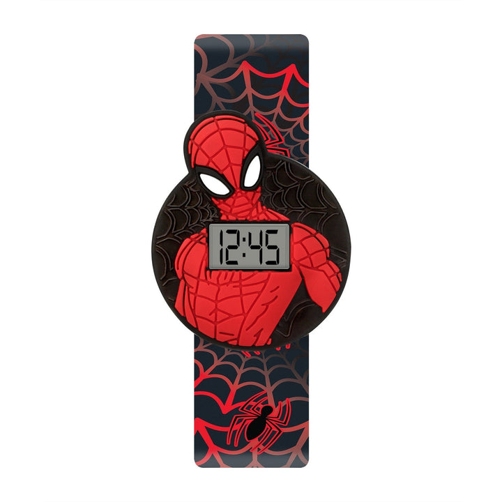 Marvel Spiderman Slap Band Red Watch SPD7020ARG