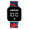 Marvel Spiderman Printed Led Watch SPD7101