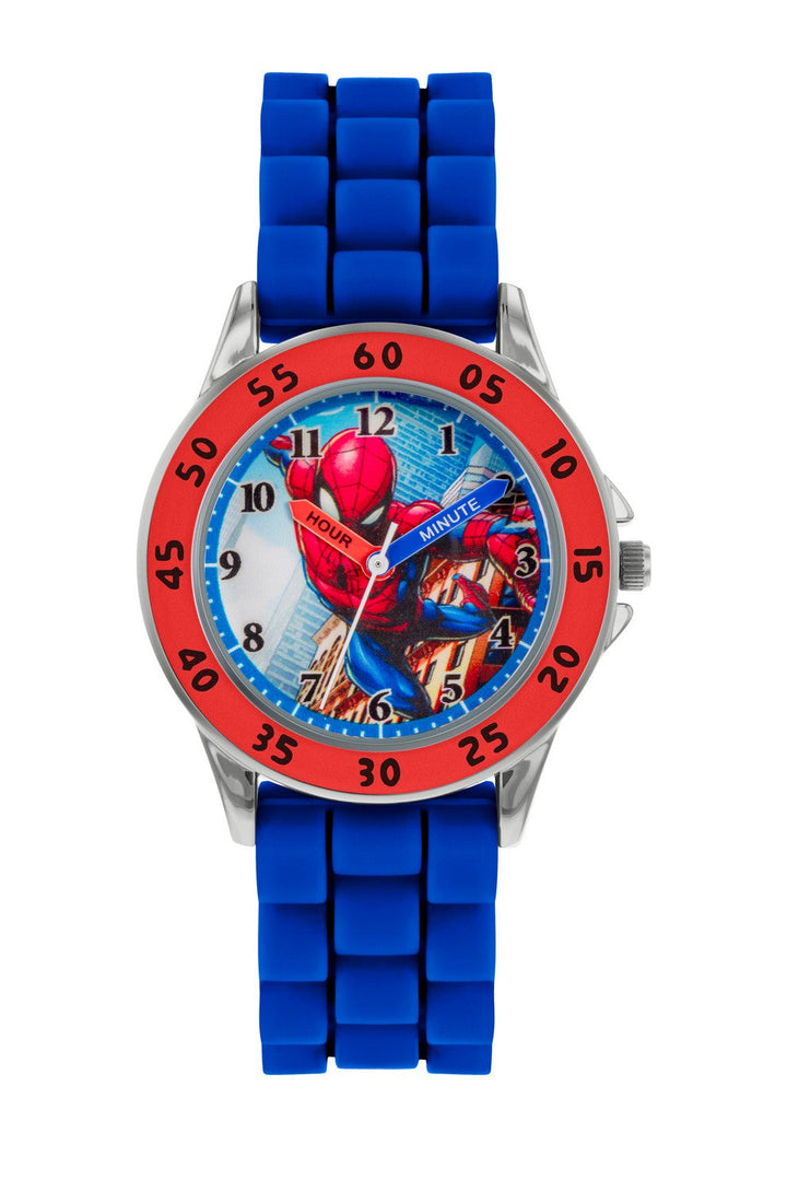 Marvel Spider-Man Blue Time Teacher Watch SPD9048